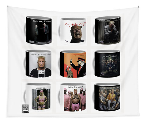 Trump's - Convict Coffee Cups 2 - Tapestry