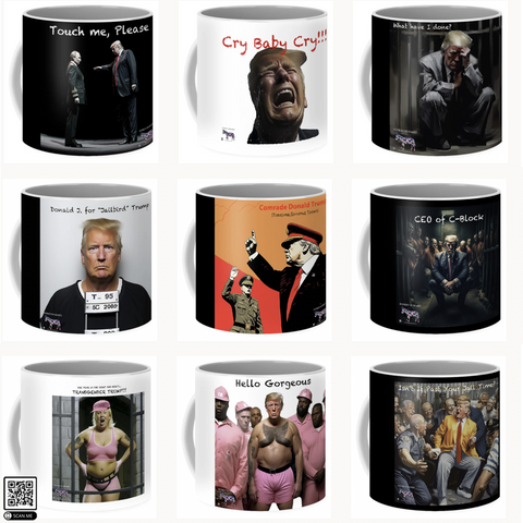 Trump's - Convict Coffee Cups - Blanket