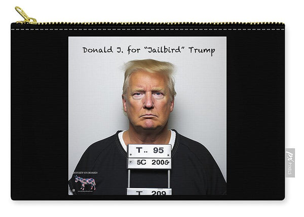 Donald J. Jailbird Trump - Zip Pouch