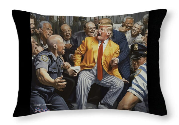 Isn't It Past Your Jail Time? 2 - Throw Pillow